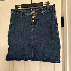 vintage levis denim skirt size 5